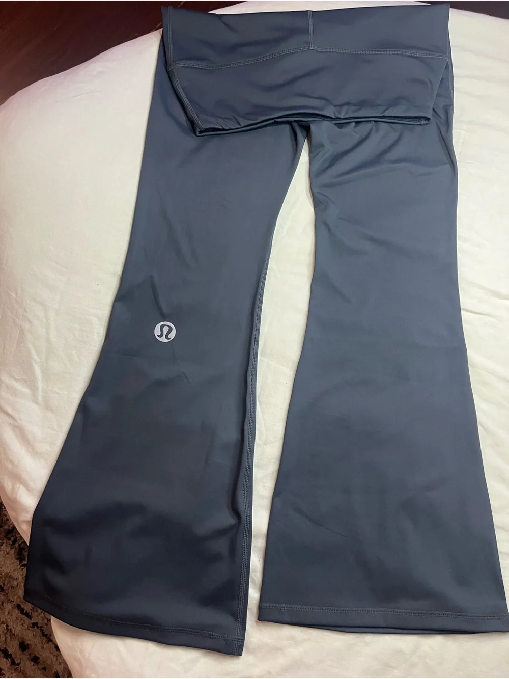lululemon athletica Kids' Flare Leg Athletic Leggings in Charcoal Gray
